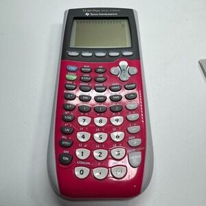 Texas‎ Instruments TI-84 Plus Silver Edition CALCULATOR ONLY Pink Tested